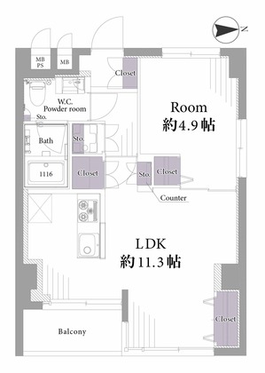 ノア南麻布505間取図.jpg