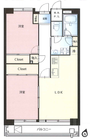 マンション第二恵比須苑401間取.jpg